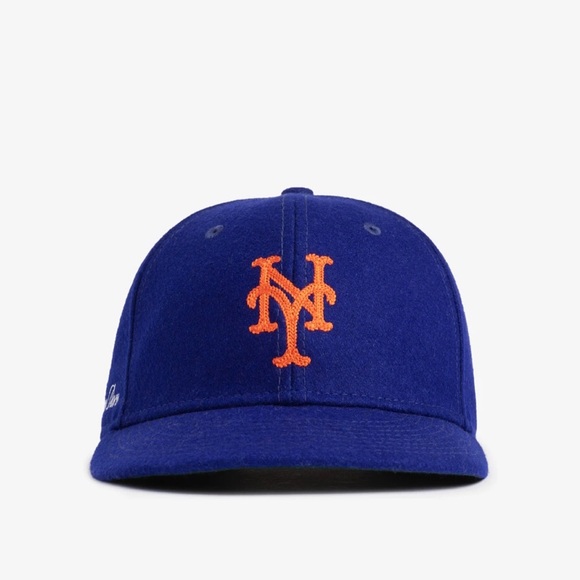 Ald New Era Wool Mets Hat Blue 